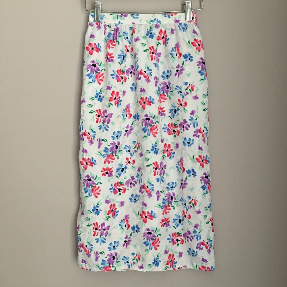 Vintage Silky Maggy london P Peplum Skirt Suit Set - Picture 4 of 5